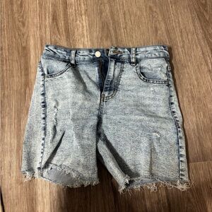 Vanilla Star Light Blue Jorts